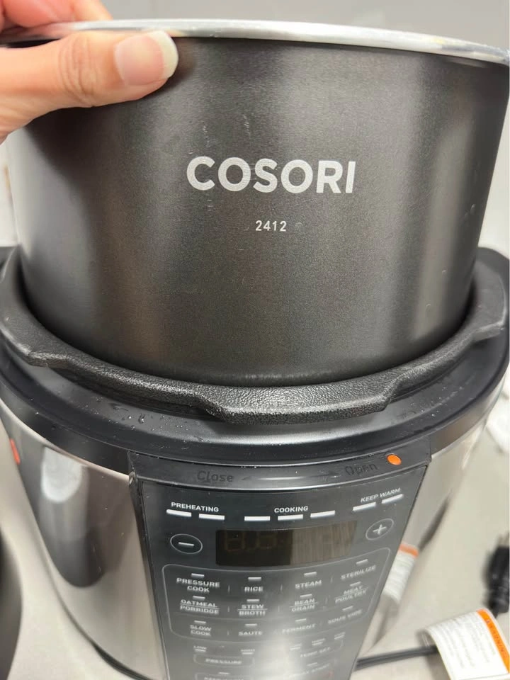 Move Out Sale - COSORI Pressure Cooker / Multi Cooker - $90 - photo 5