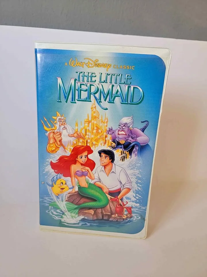 The Little Mermaid banned cover edition vhs - very rare copy thumbnail