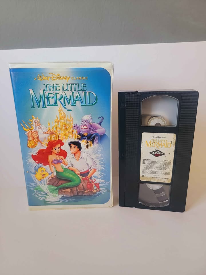 The Little Mermaid banned cover edition vhs - very rare copy - photo 2