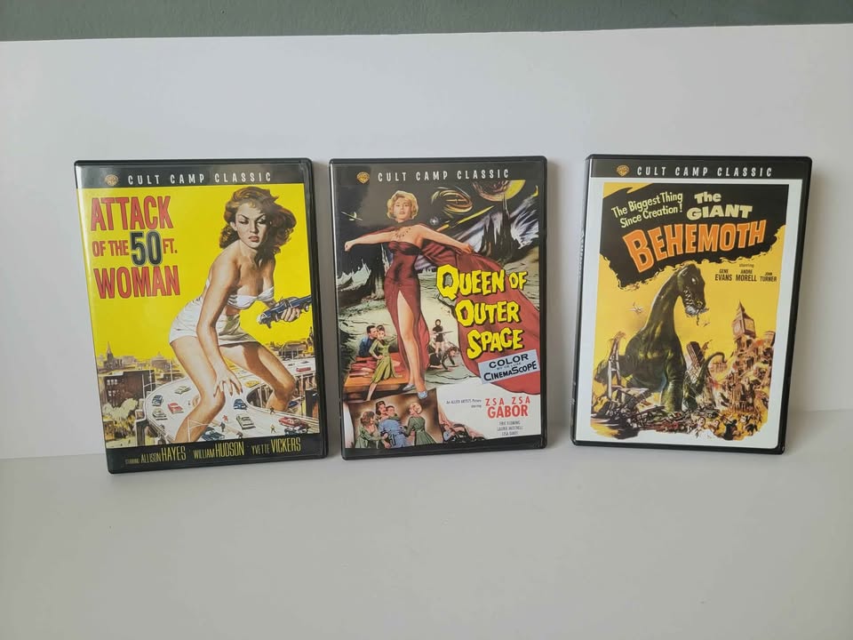SCI-FI DVDs: Behemoth, Queen of Space, 50-Foot Woman - photo 4