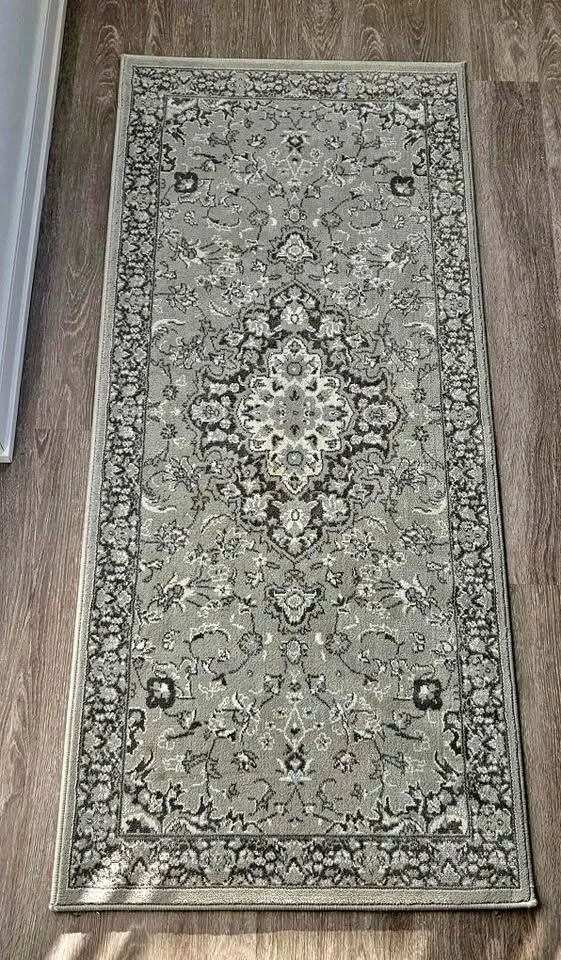 Low-pile Persian Rug - Light-Grey (ikea)