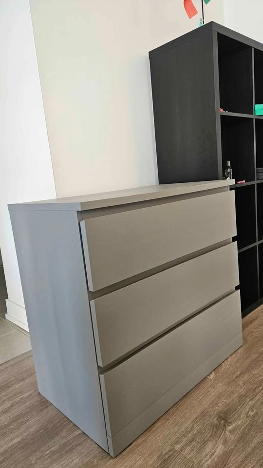 Ikea STORKLINTA 3 Drawer Chest Grey - photo 2