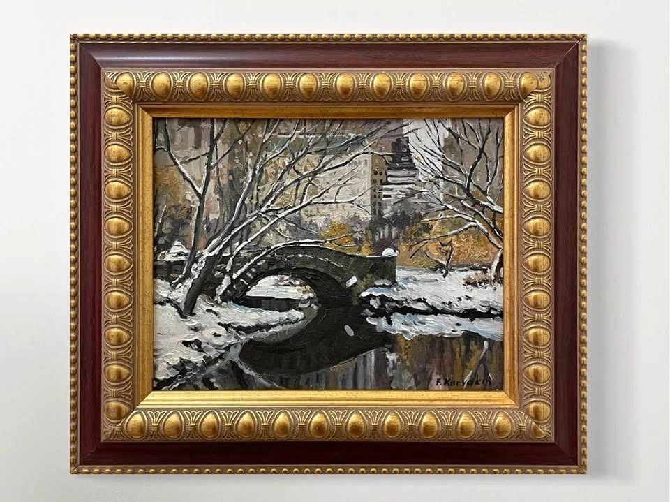 Oil painting by Fedor Karyakin
