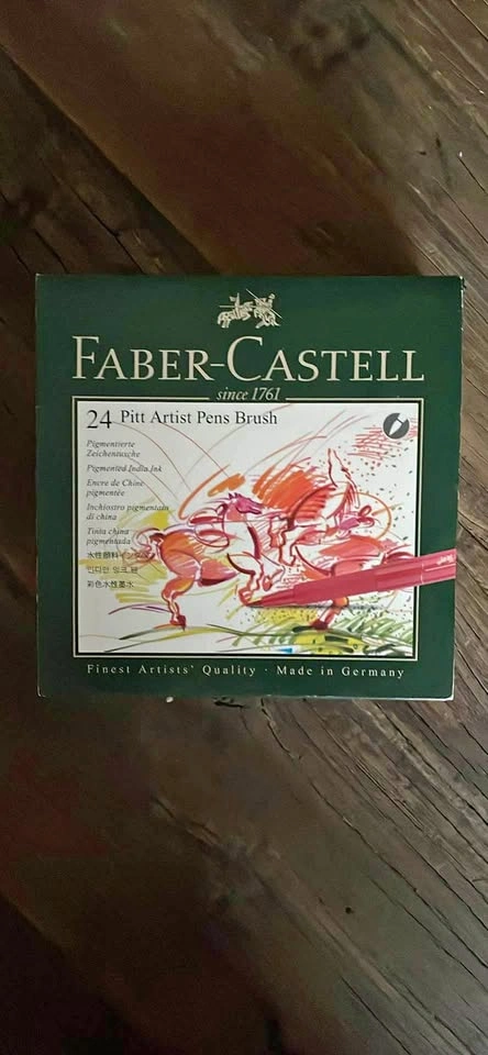 Faber-Castell 24 Pitt Artist Brush Pens