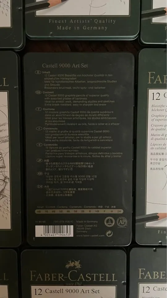 Faber-Castell Castell 9000 Art Set Pencils - photo 4