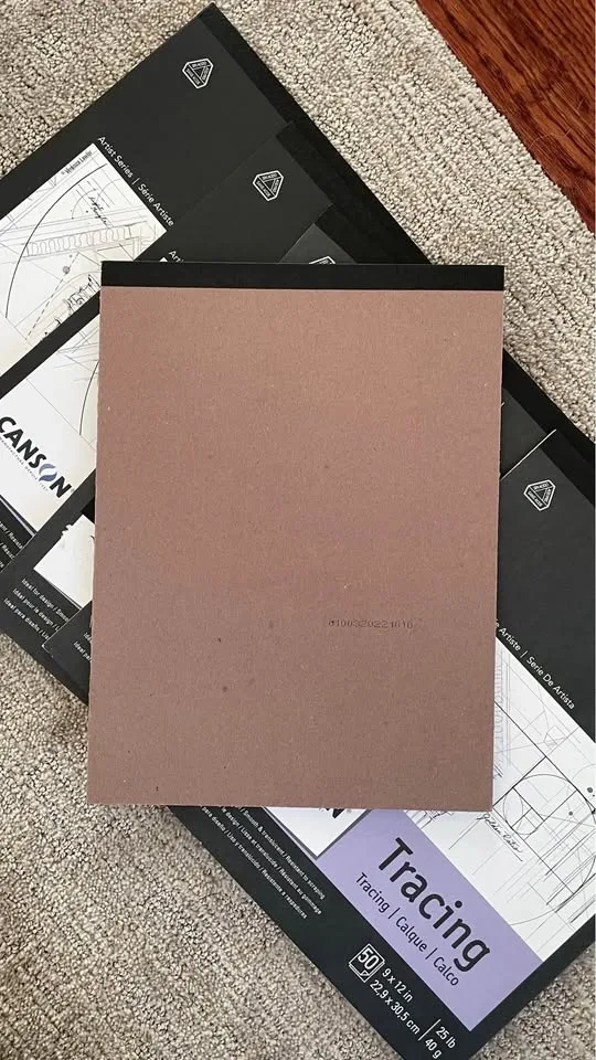 Canson Artist Series Tracing Paper Pads 9x12in - photo 3