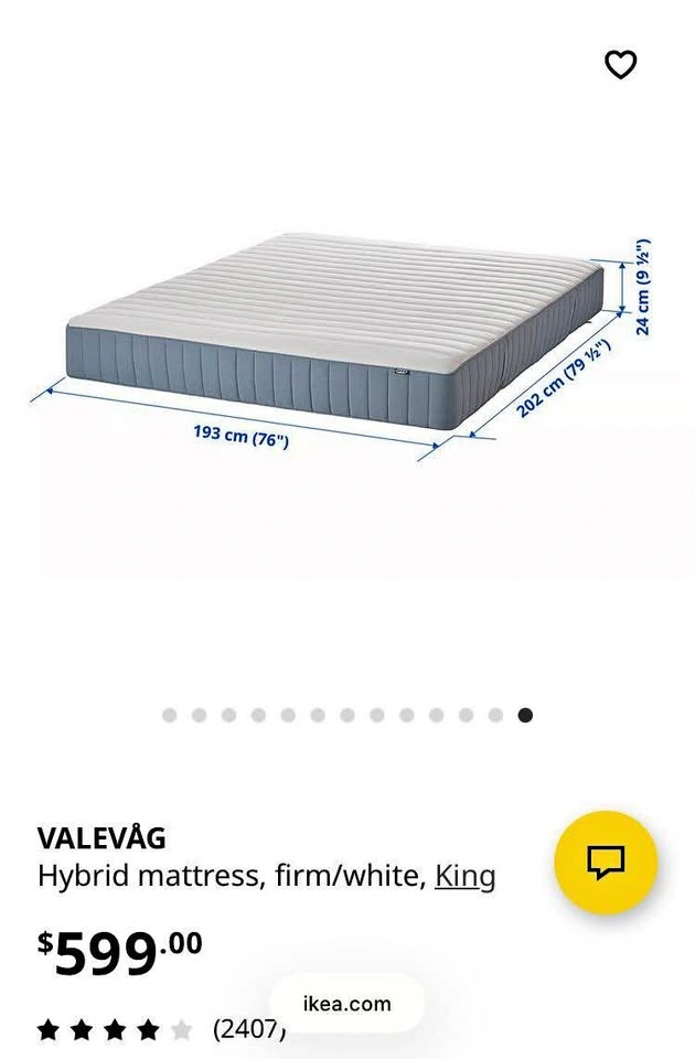IKEA King Size Mattress
