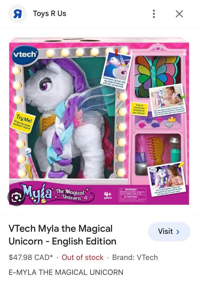 VTech Myla the colourful unicorn - photo 3