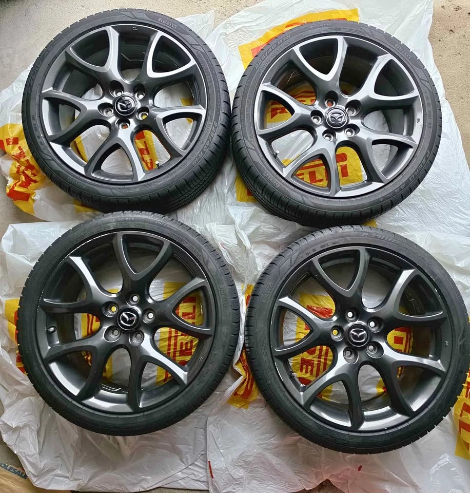 Mazdaspeed3 18" Wheels + Pirelli P Zero Tires