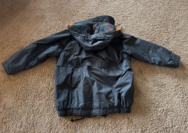 Men’s Lined Dark Green Winter/Spring Jacket Size Large - photo 2