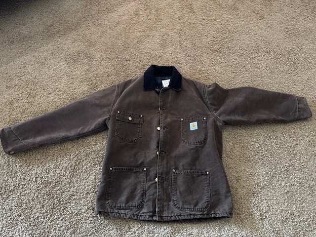 Carhartt Men’s Western Style Insulated Jacket Size Medium