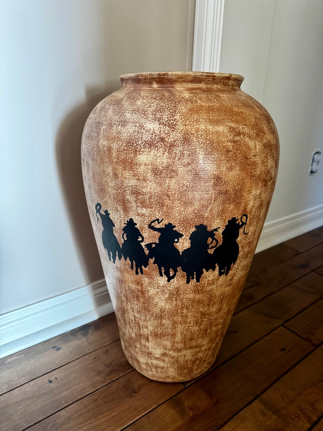 3 Large Decorative Ceramic Pots - photo 4