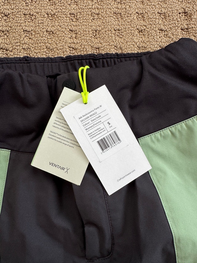 Craft ADV Backcountry Pants Brand New Women's Size S - photo 2