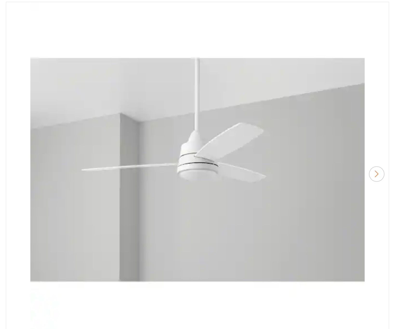 Hampton Bay Caprice 52" LED Ceiling Fan - New