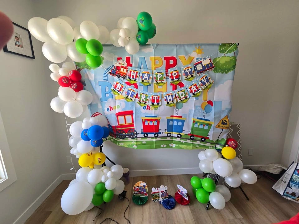 Train Birthday Party Decor Bundle - photo 3