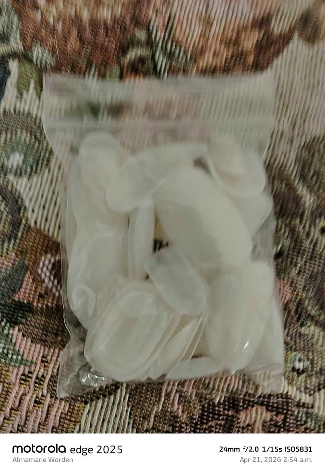 Random Glue On Nails