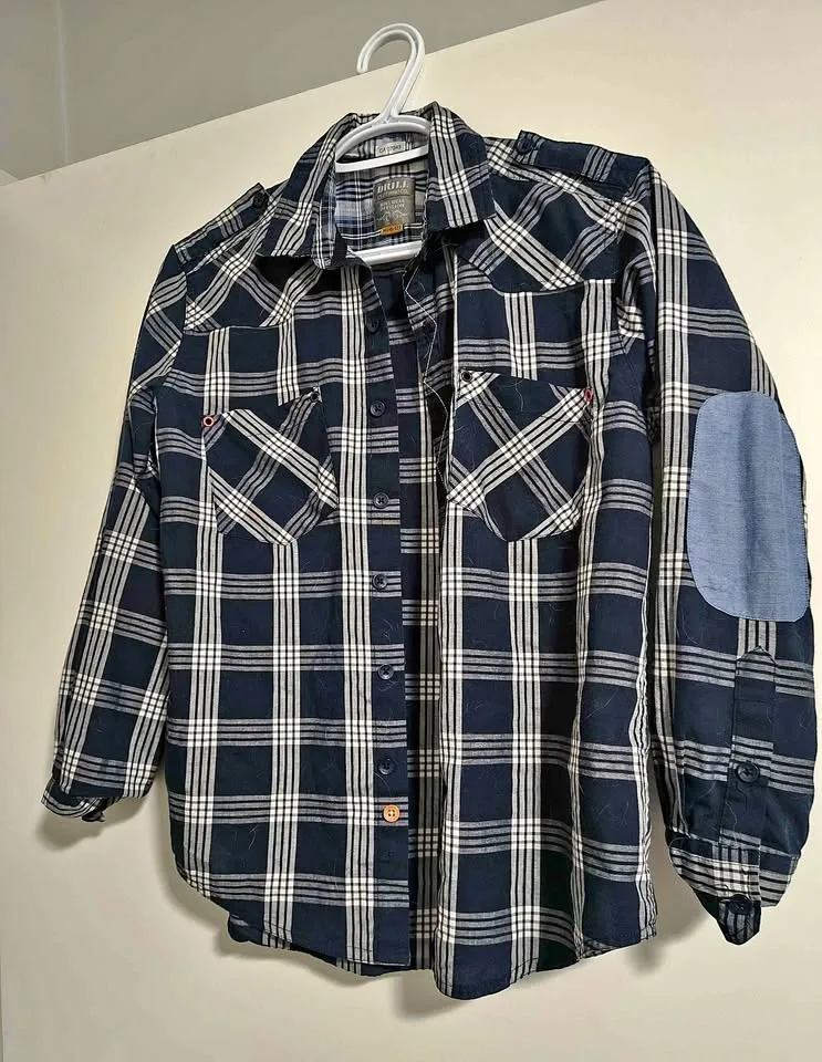 Plaid Unisex Longsleeve Shirt