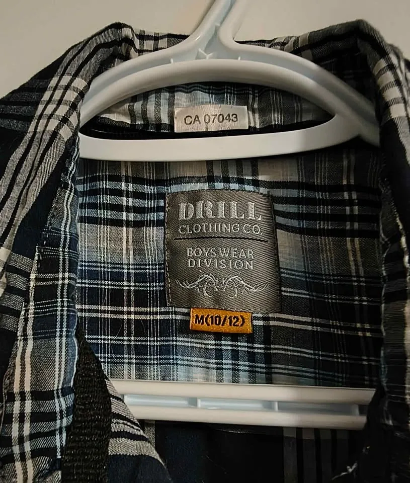 Plaid Unisex Longsleeve Shirt - photo 3