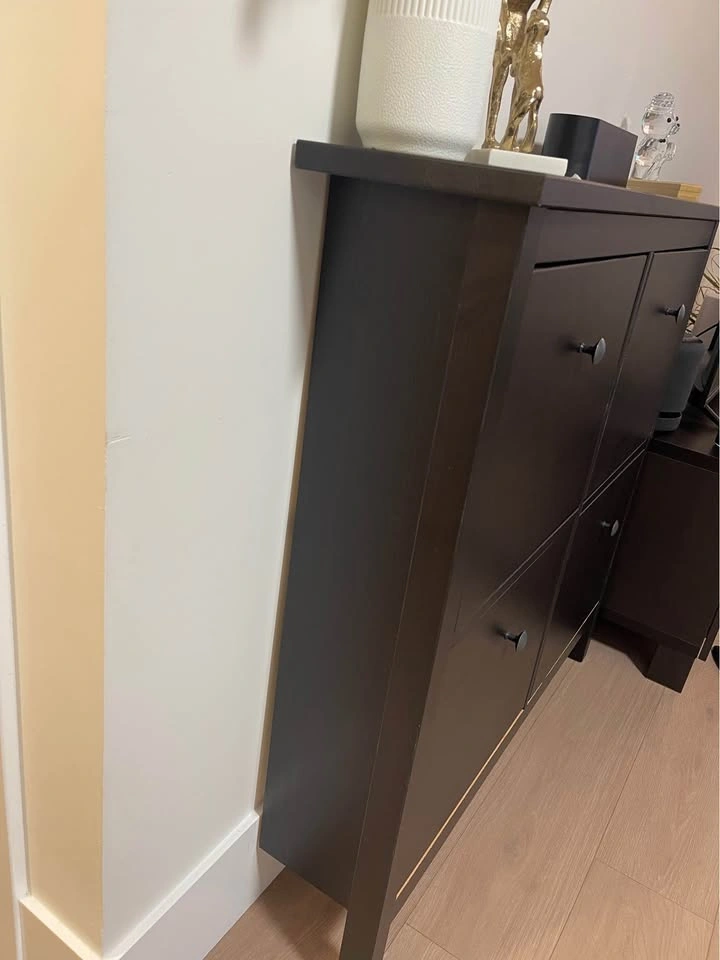 IKEA Hemnes Shoe Cabinet with 4 Compartments - photo 3