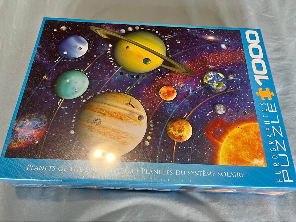 Planets of the Solar System Puzzle 1000 pieces UNOPENED