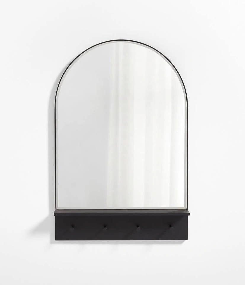 Crate & Barrel Arch Mirror – Like New – Modern Entryway - photo 2