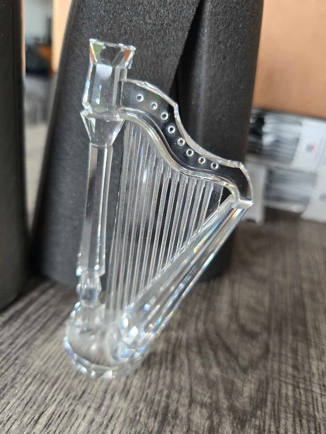 Swarovski Crystal Harp