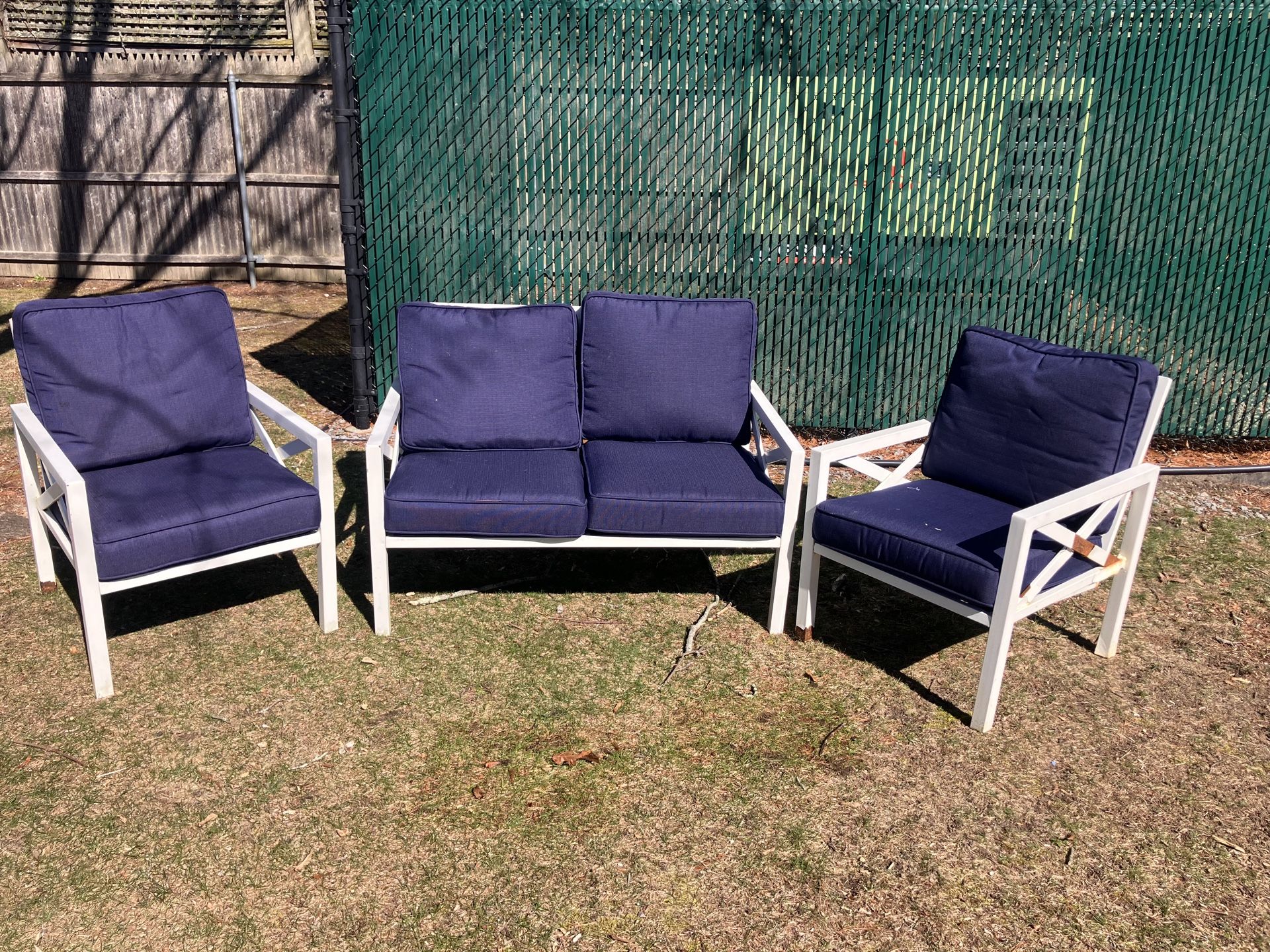3 Piece Outdoor Chairs