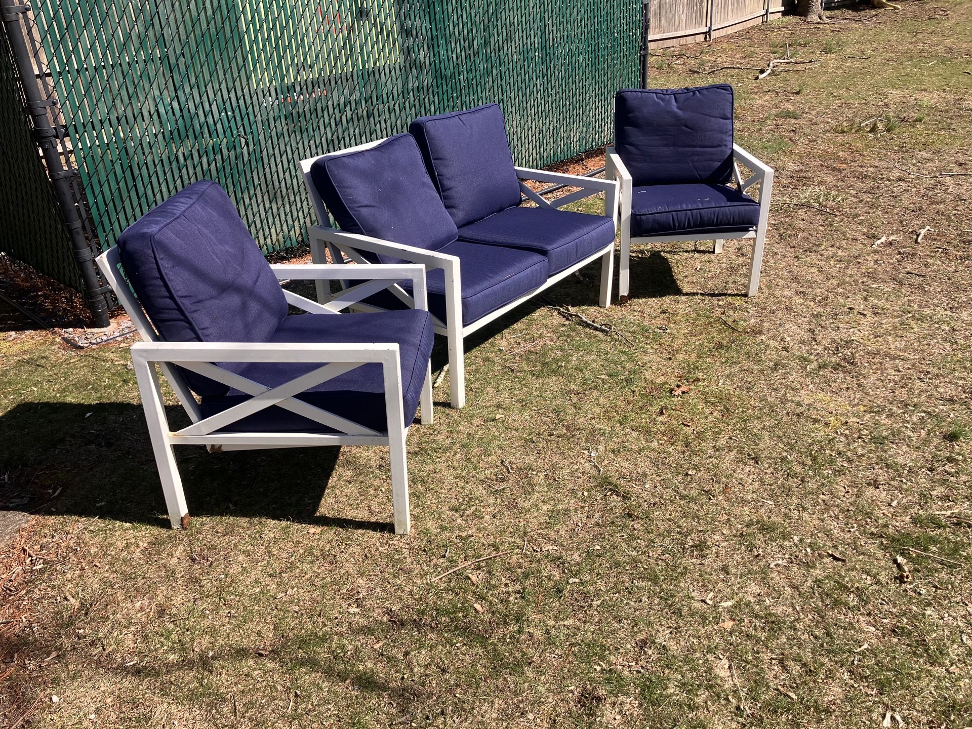 3 Piece Outdoor Chairs - photo 3
