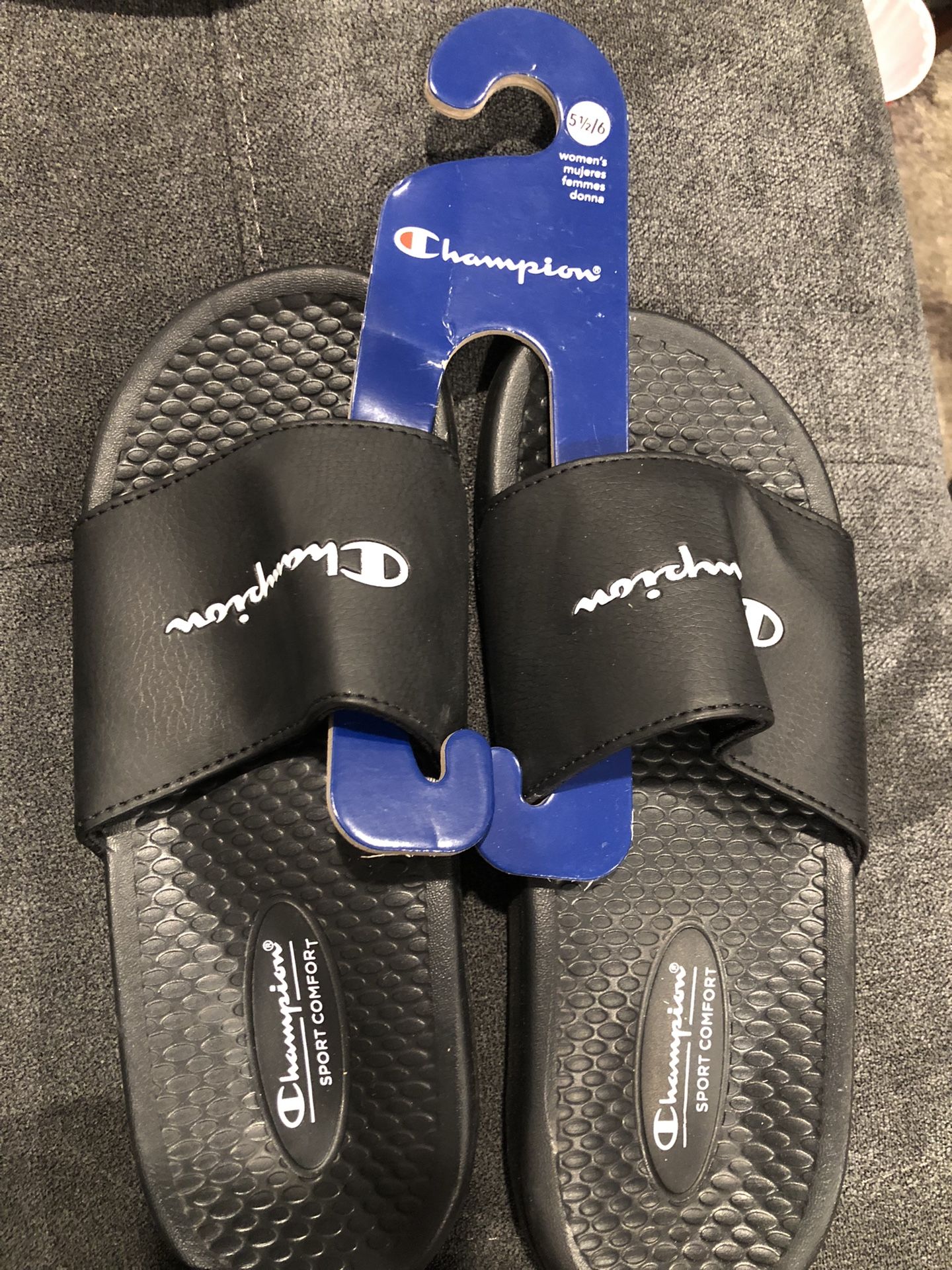 Womens Champion Sport Comfort Slides