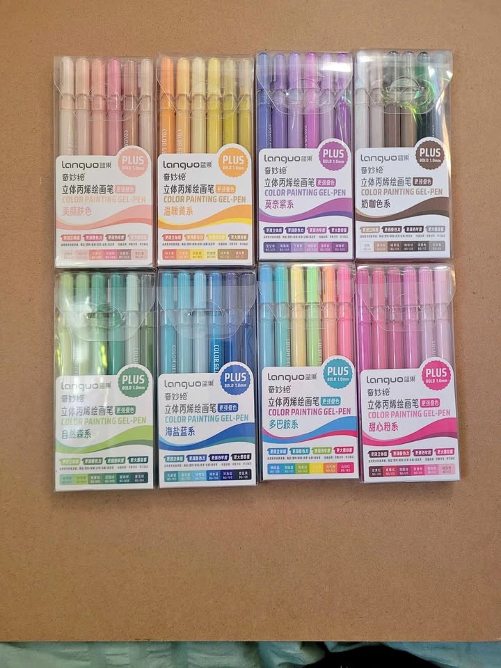 New Lanquo Gel Pens & Faber-Castell Pastel Brush Pens