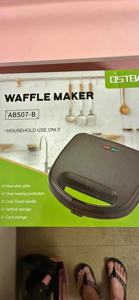 NIB Waffle maker OBO