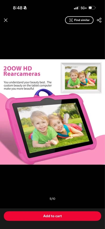 2025 New 7 Inch 5G WiFi Kids Tablet - photo 3