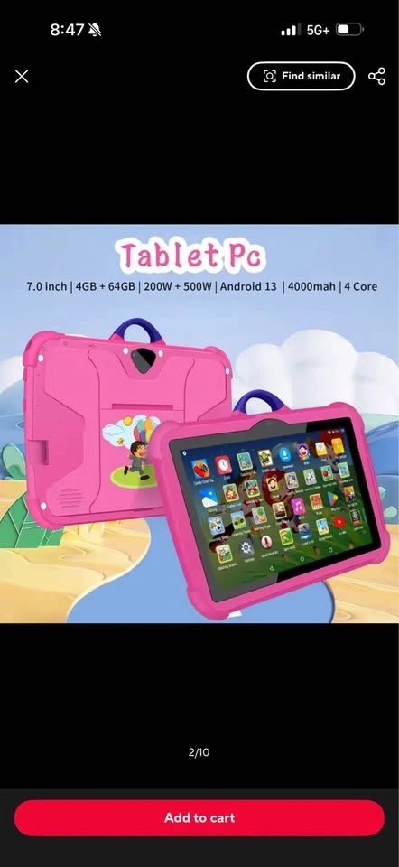 2025 New 7 Inch 5G WiFi Kids Tablet - photo 4