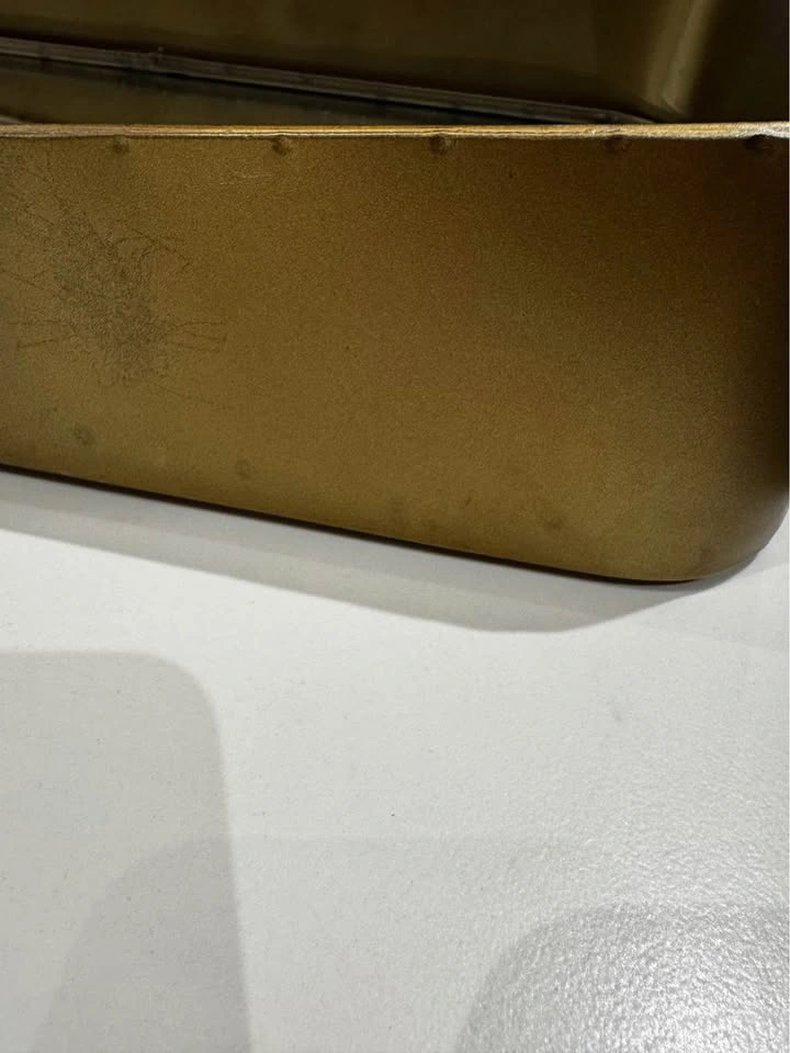 Brushed Brass Accent Mirror 12"x20" - photo 4