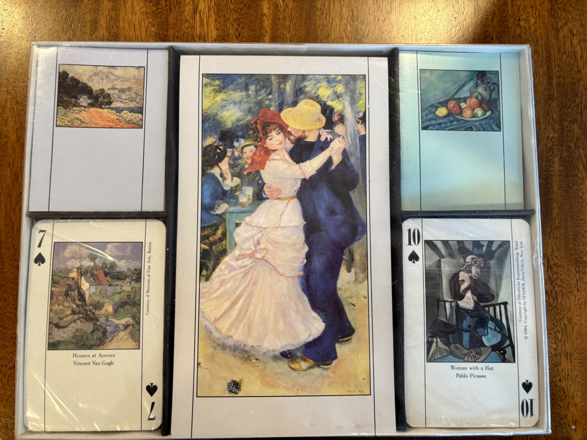 Vintage 1988 ARTDECK BRIDGE SET - Masterworks of Art