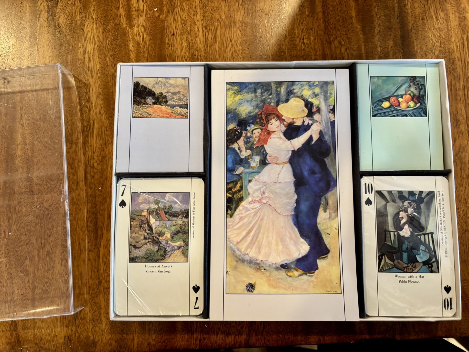 Vintage 1988 ARTDECK BRIDGE SET - Masterworks of Art - photo 4
