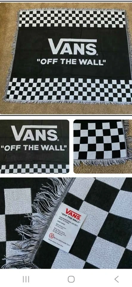 VANS "OFF THE WALL" COLLECTIBLE BLANKET - photo 2