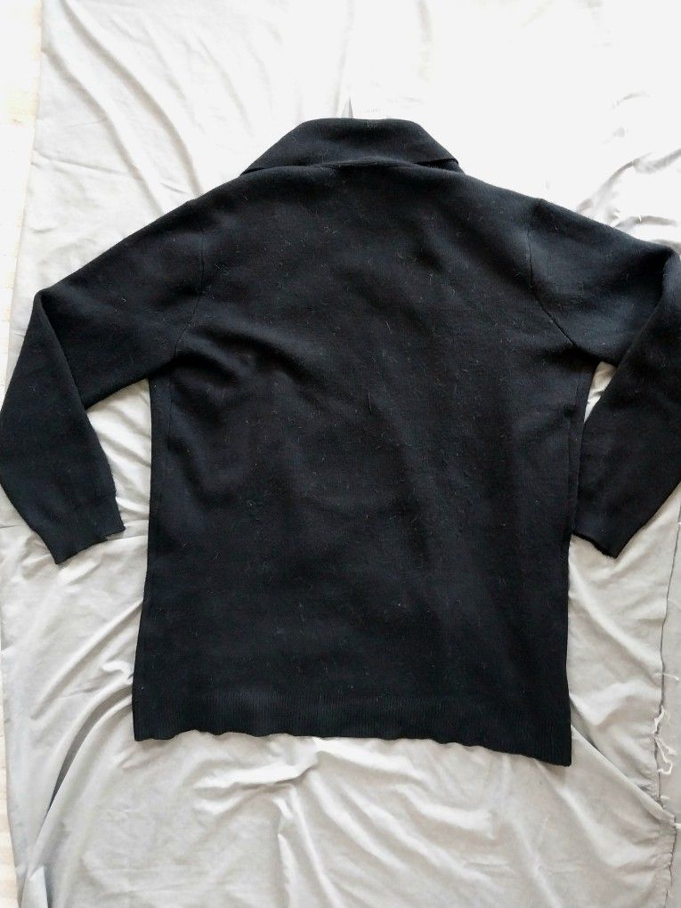 Forever 21 Men's Black Knit Cardigan - XXL (New) - photo 2