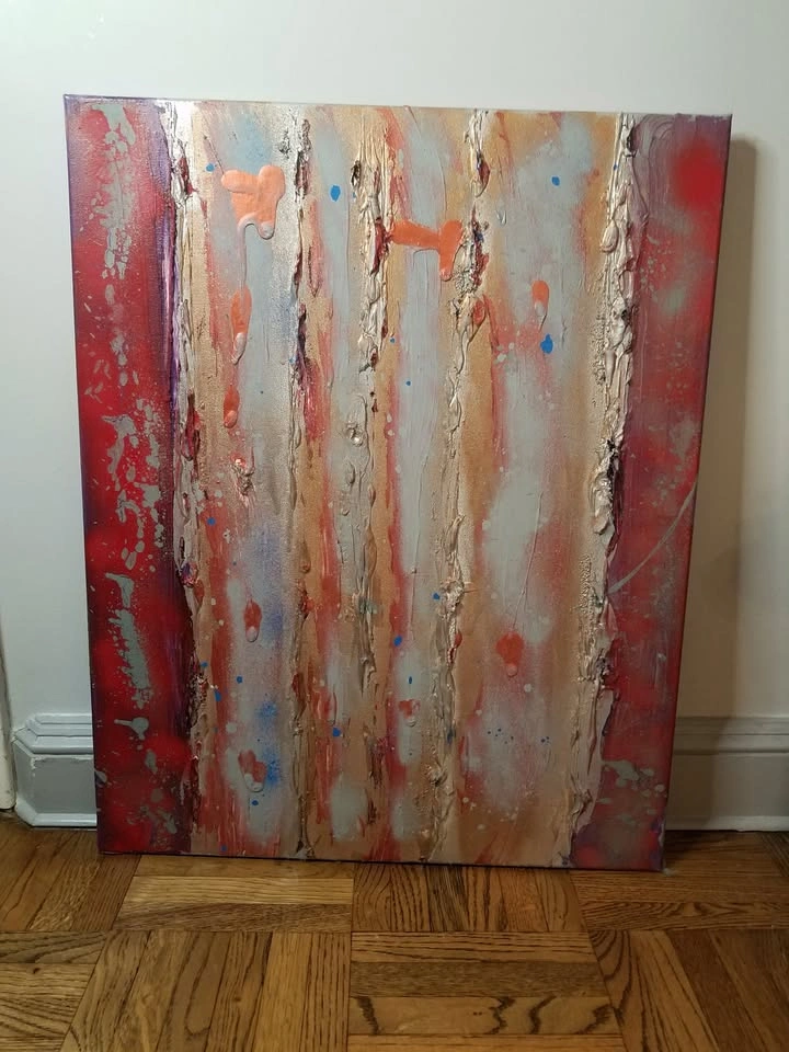 ART - ABSTRACT - BARN DOOR