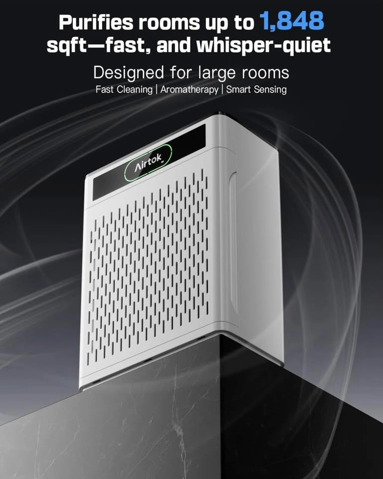 Brand New Air Purifier for Large Rooms, Pets, Air Quality Sensor - photo 2