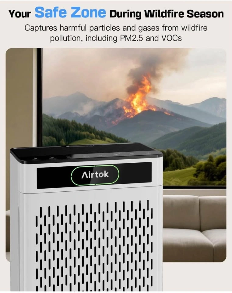 Brand New Air Purifier for Large Rooms, Pets, Air Quality Sensor - photo 5
