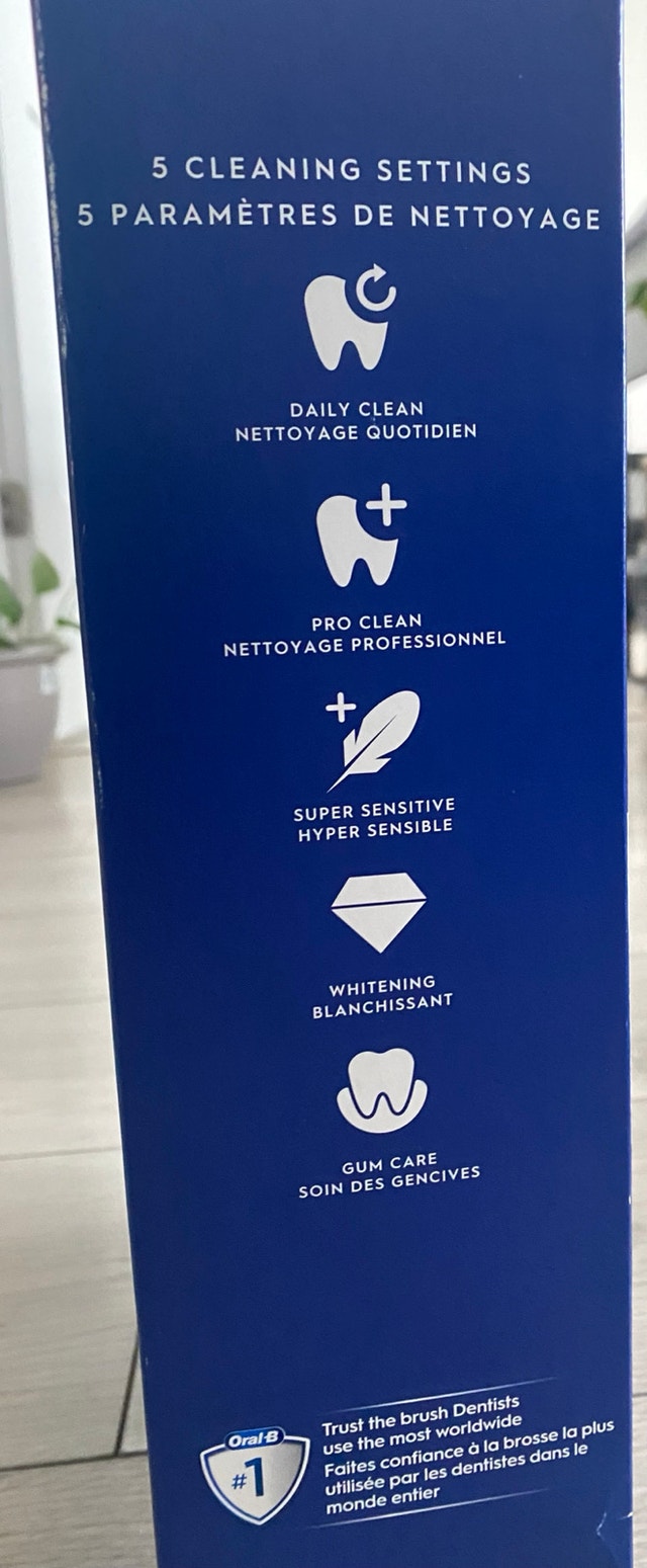 Oral B electric toothbrush 2 pack - brand new - photo 5