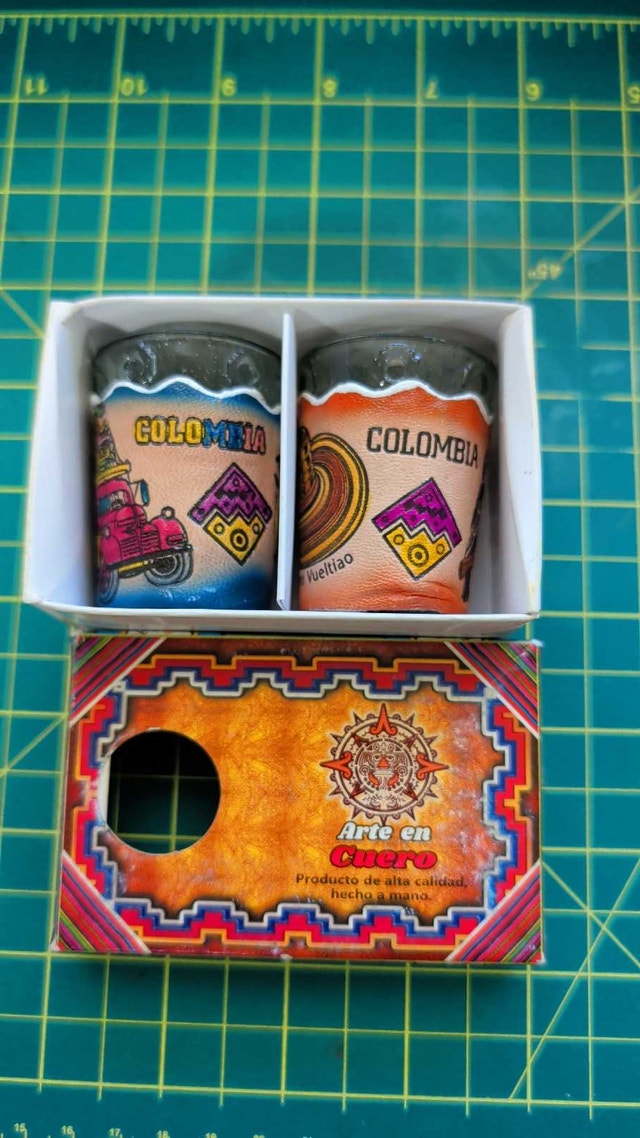 Colombia Shot Glasses