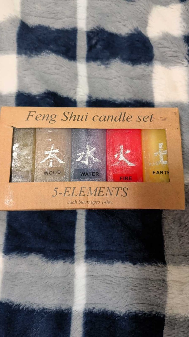 Feng Shui Candle Set