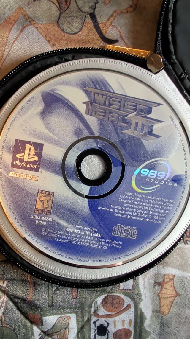 Twisted Metal III Playstation