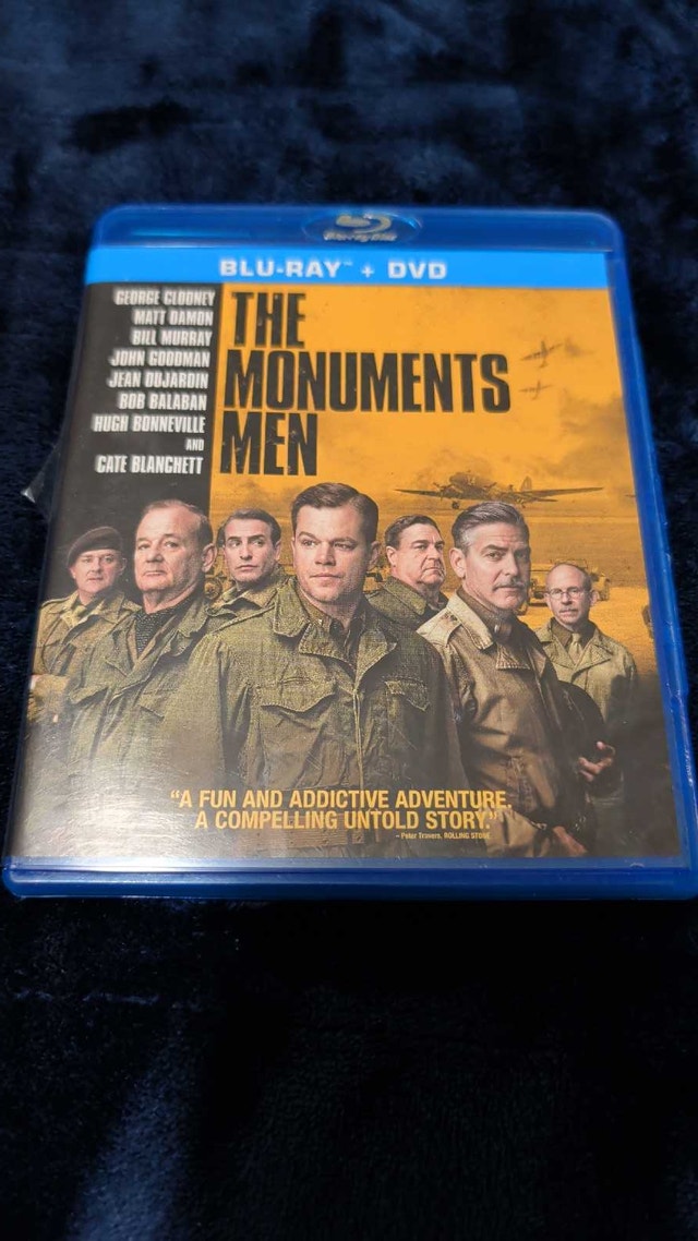 The Monuments Men Blu-Ray + DVD