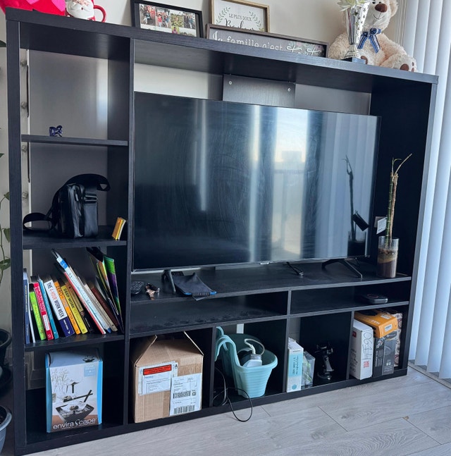 TV Stand & Storage Unit – Fits up to 55” TV - photo 2