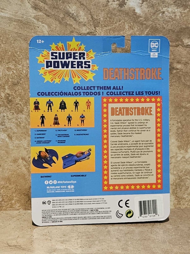 Mcfarlane DC Superpowers Deathstroke Action Figure - photo 2