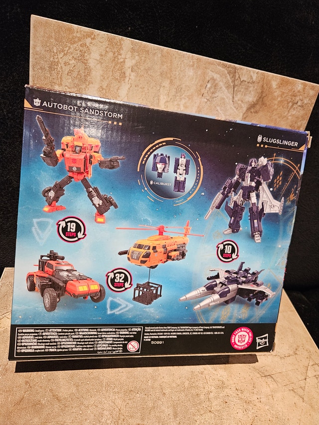Transformers Age of The Primes Sandstorm vs Slugslinger - photo 2