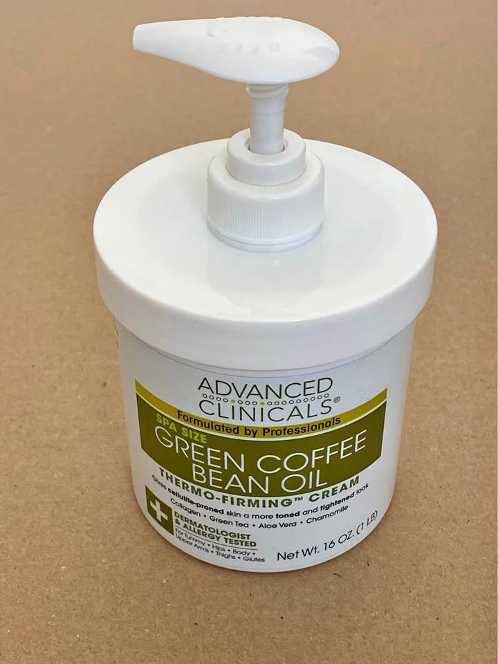 Advanced Clinicals Green Coffee Bean Oil Thermo-Firming Cream